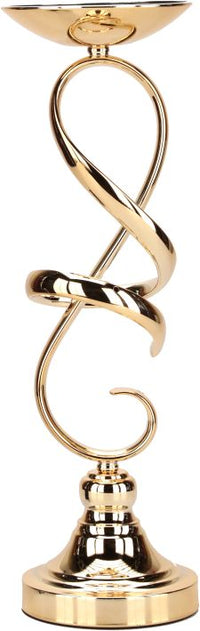 Swirl Finial Decor, Small - 16.5 Inches