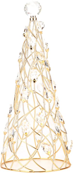 Crystal Cone Tree, Small - 18.5 Inches