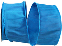 Royal 2-1 2 Inch Dupioni Wired Edge Ribbon for Wreaths & Bows