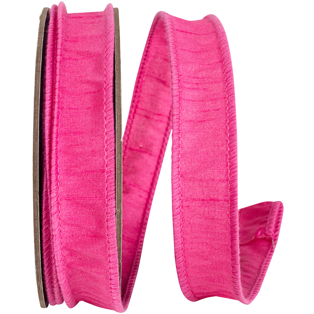 7 8 Inch Dupioni Wired Edge Ribbon for Wreaths & Bows