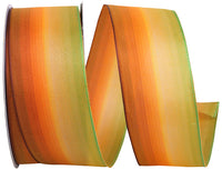 Ombre Taffeta Wired Edge Ribbon Sunset 1-1/2 Inch 25Yds