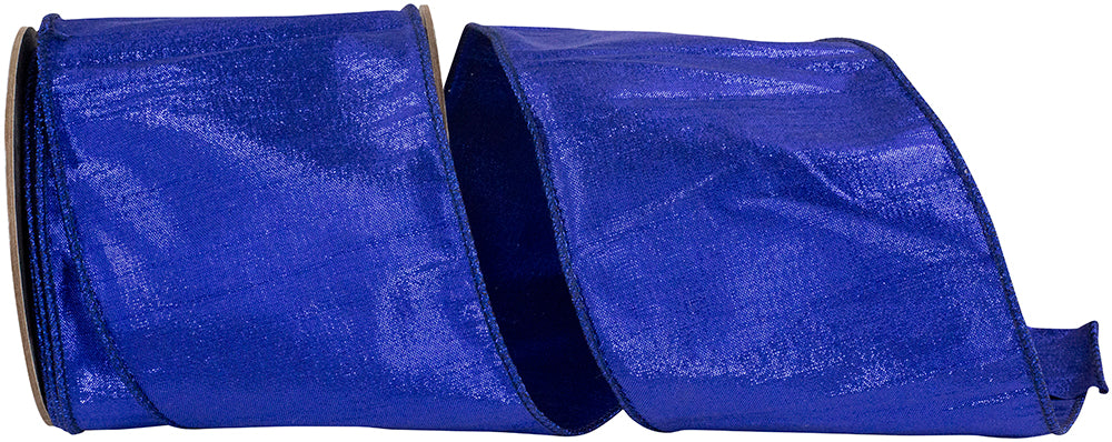 Royal Metallic Dupioni Ribbon 4 Inch for Wreaths and Bows