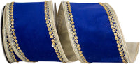 Royal Velvet Touch Deluxe 4 Inch Wired Edge Ribbon