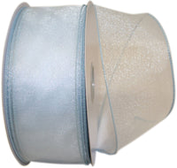 Light 2-1 2 Inch Sheer Lovely Wired Edge Ribbon for Wreaths & Bows