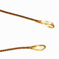 7.87' 240L Classic White Twinkle Micro LED Copper Wire Cluster Garland