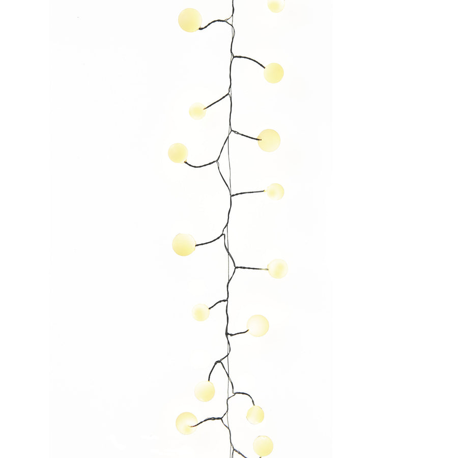 7.8' 100L Multicolor LED Gumball Cluster Light Garland
