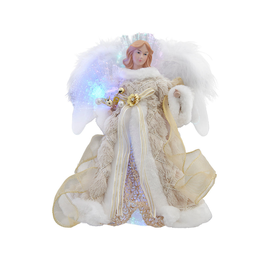 12" Fiber Optic LED Angel Treetop