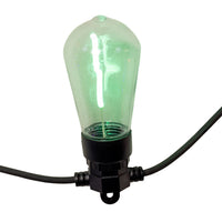 9' UL 400L Multicolor Edison Bulb Light Set