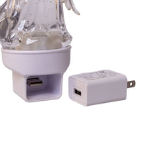 Angel With Spinning Glitter LED Night Light