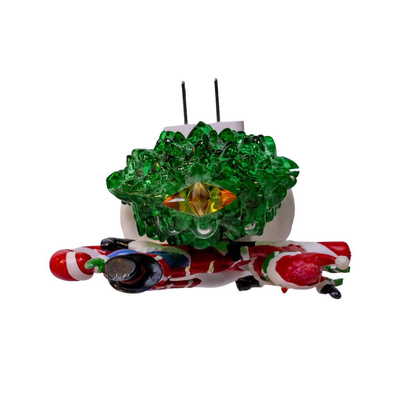Christmas Tree With Snowmen and Moving Candy Cane LED Night Light