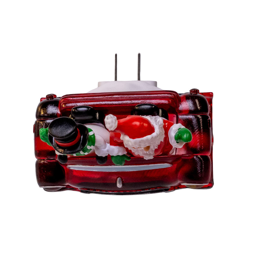 Snowman & Santa With Car LED Night Light