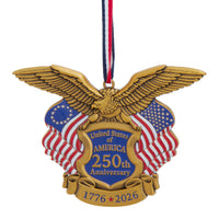 United States of America 250th Anniversary Medal Ornament