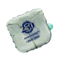 Glass America 250th Statue of Liberty Ornament