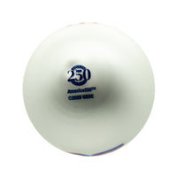 80MM Glass Washington & Lincoln White Ball Ornament