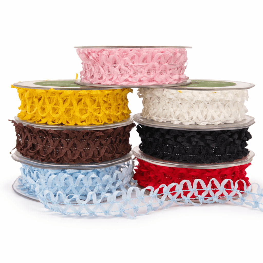 1 Inch Loose Braid Wired Ribbon