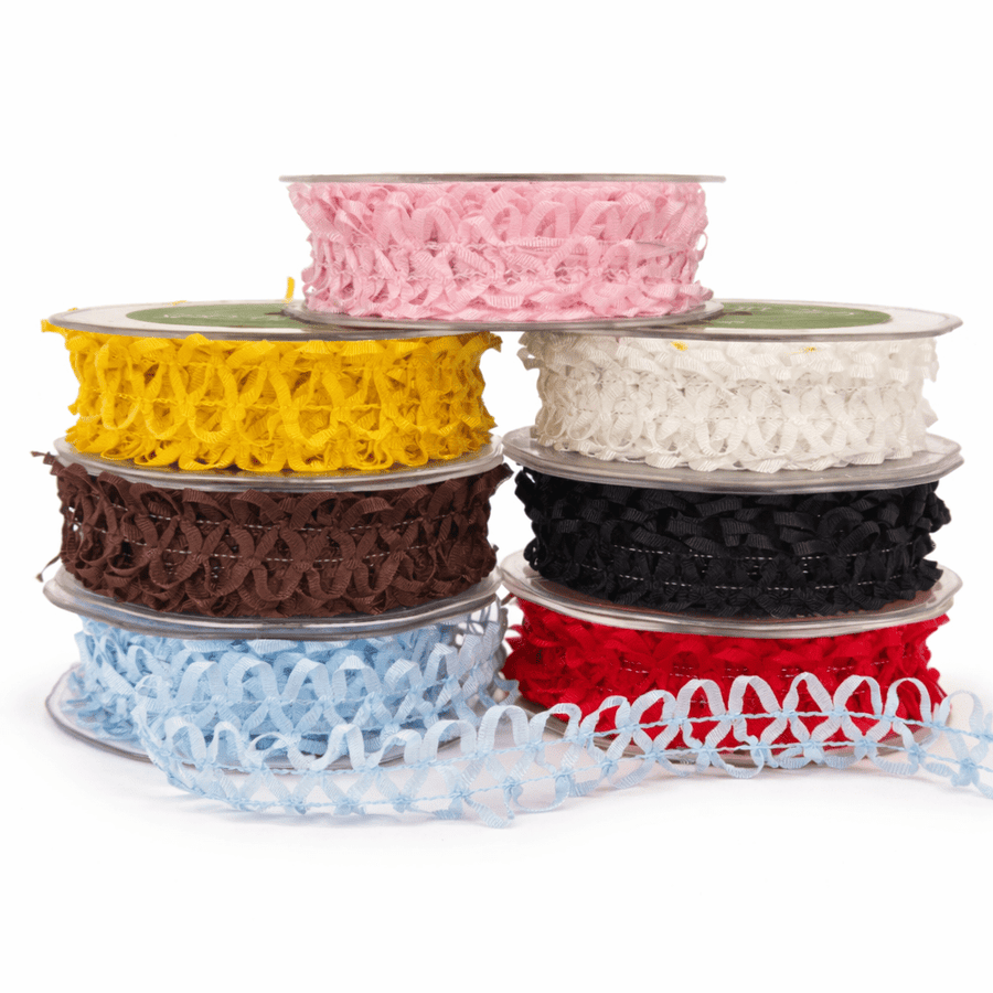 1 Inch Loose Braid Wired Ribbon