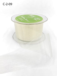 2 Inch Soft Shimmer Organza Ribbon – C-2-09 IVORY