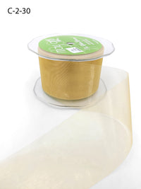 2 Inch Soft Shimmer Organza Ribbon – C-2-30 GOLD
