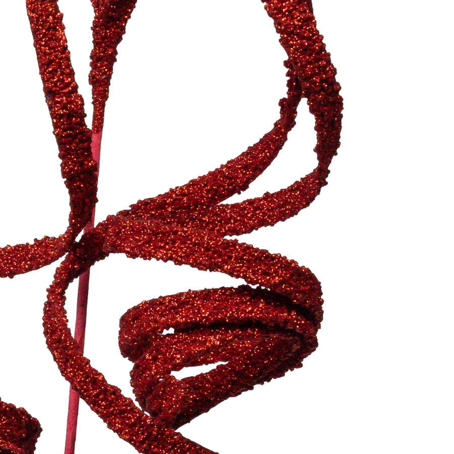 Red Glitter Hanging Spray