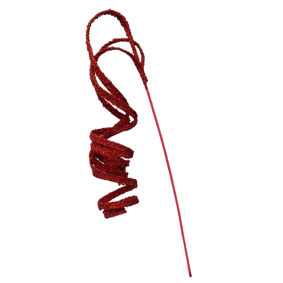 Red Glitter Hanging Spray