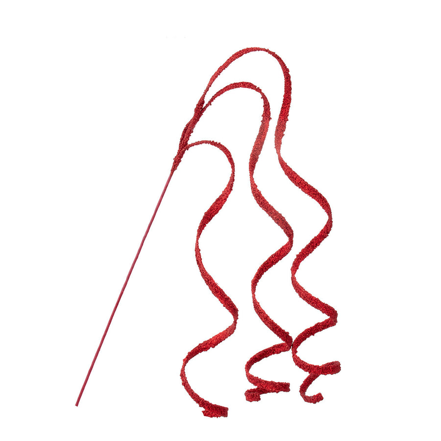Red Glitter Hanging Spray