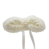 White Fluffy Bow