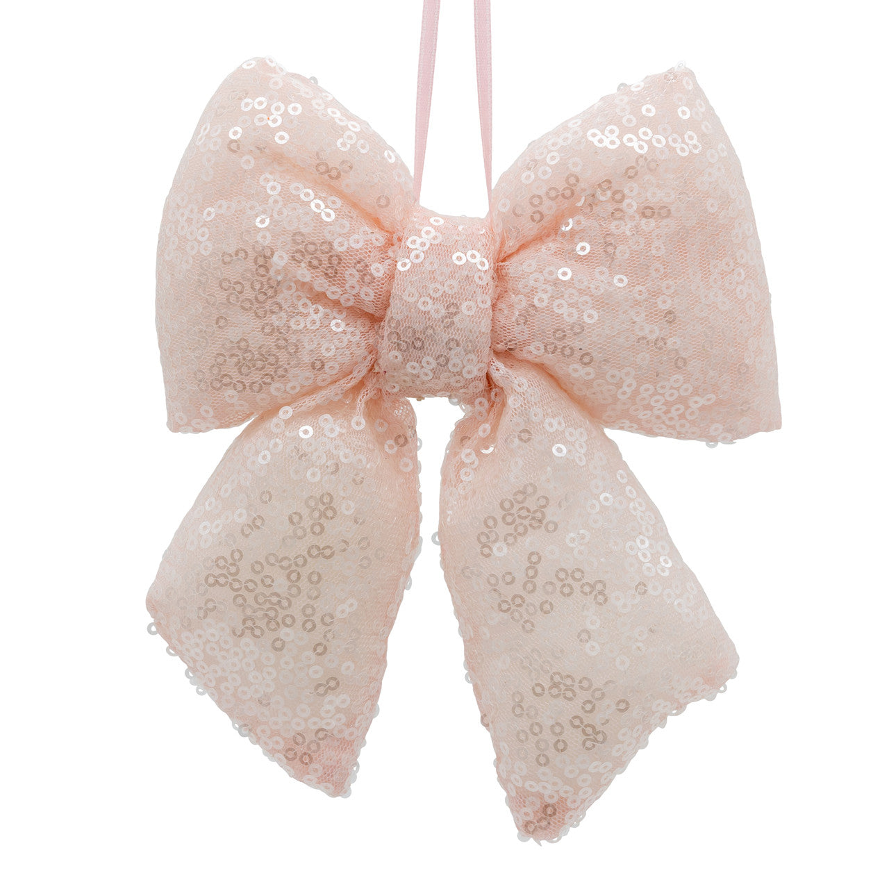 Light Pink Sequin Bow