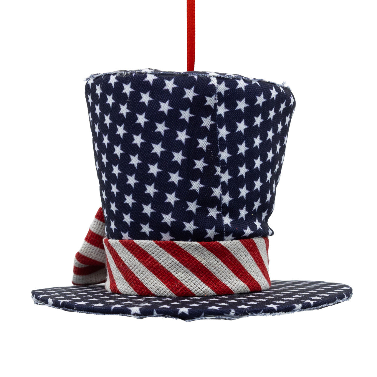 Patriotic Stars & Stripes Hat Ornament