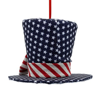 Patriotic Stars & Stripes Hat Ornament