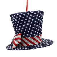 Patriotic Stars & Stripes Hat Ornament