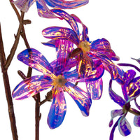 Purple & Pink Flower Branch Spray