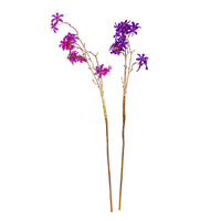 Purple & Pink Flower Branch Spray