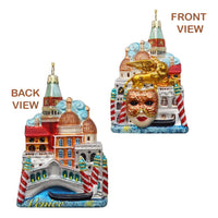 Venice Cityscape Glass Ornament