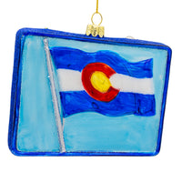 Glass Colorado Ornament