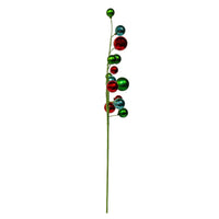 Metallic Red, Green & Blue Ball Spray