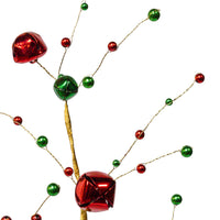 Red & Green Jingle Bell Spray