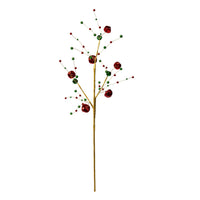 Red & Green Jingle Bell Spray