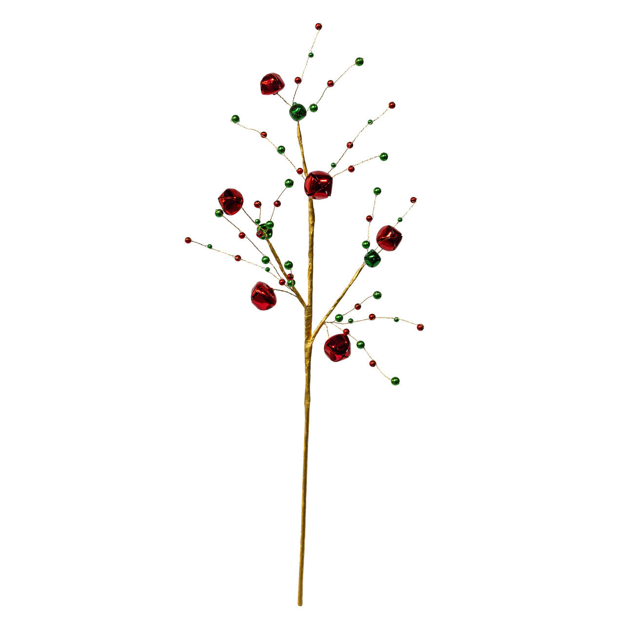Red & Green Jingle Bell Spray