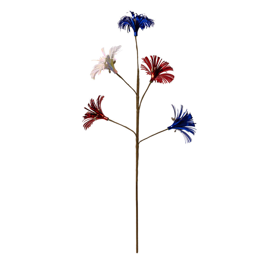 Red, White & Blue Morning Glory Spray