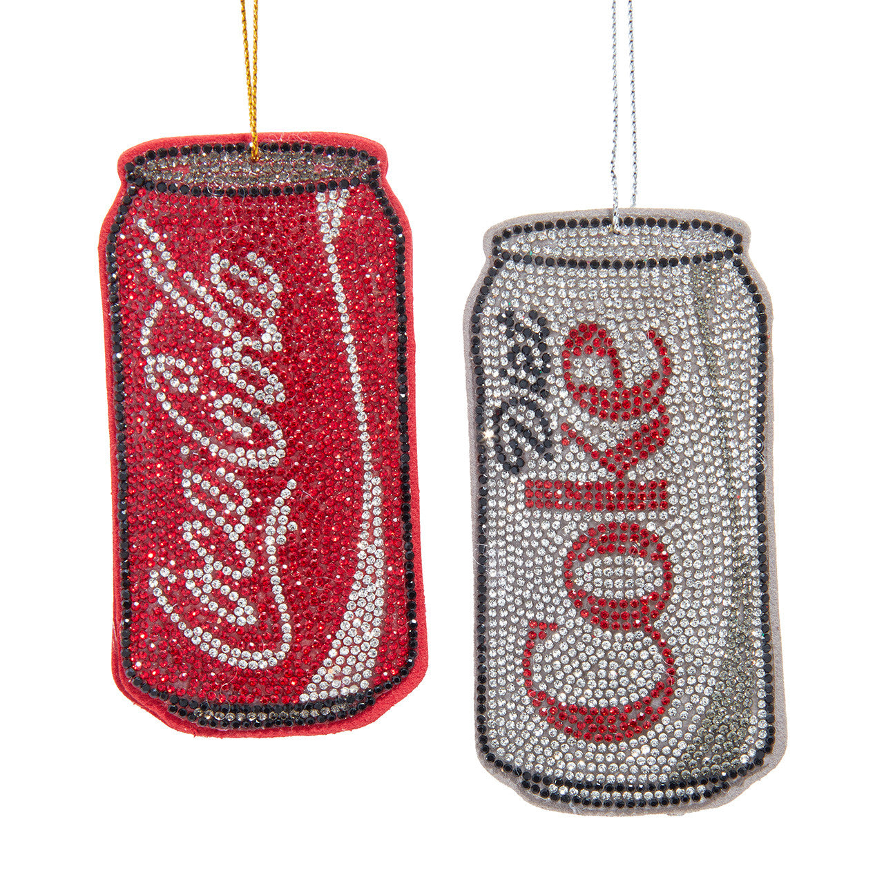 Bedazzled Collection™ Coca-Cola® Coke & Diet Coke Ornaments