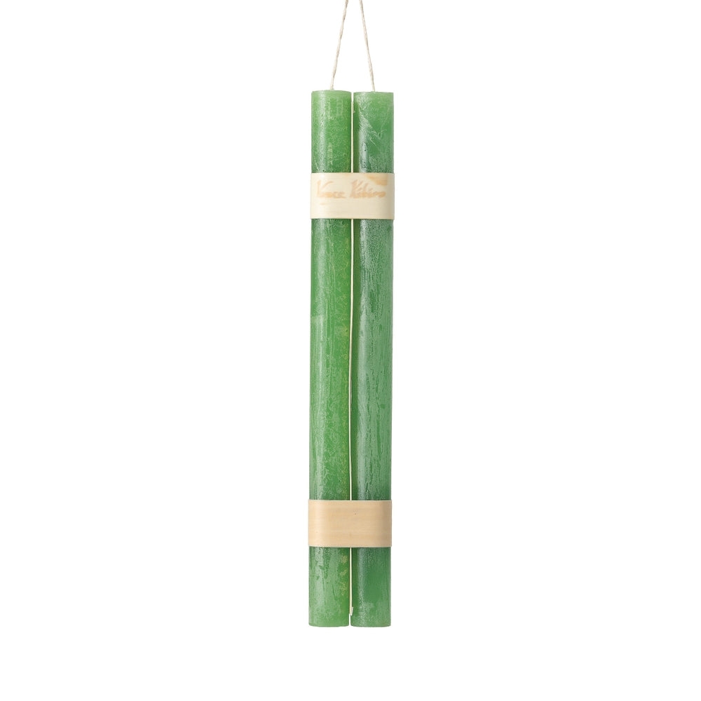 12" Aloe Hanging Timber Taper Candle