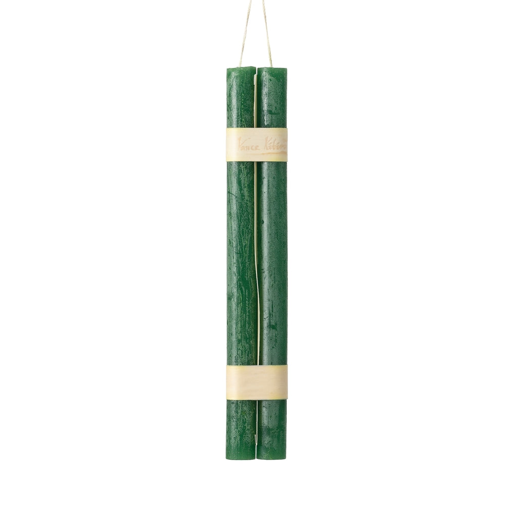 12" Holly Hanging Timber Taper Candle