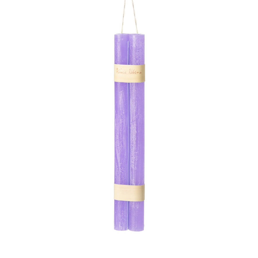 12" Wisteria Hanging Timber Taper Candle