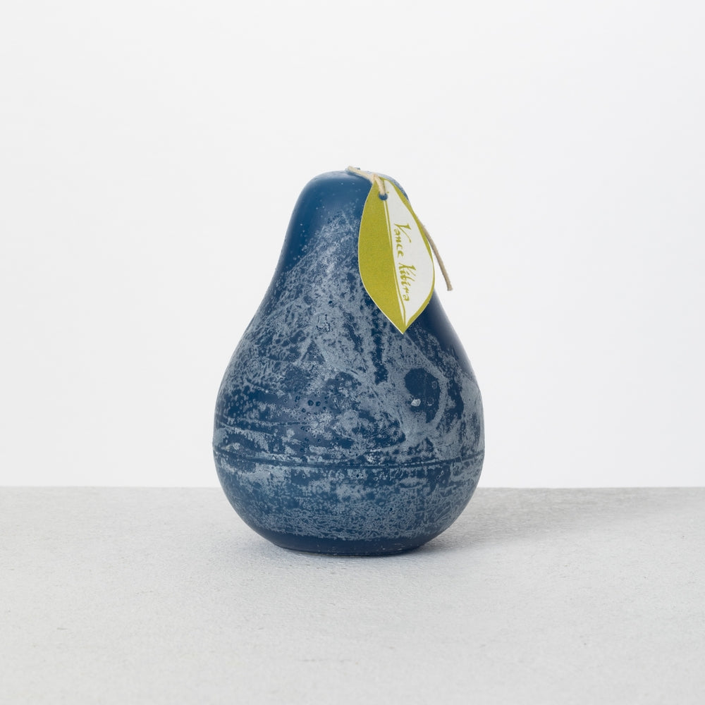 3" x 4" English Blue Timber Pear Candle