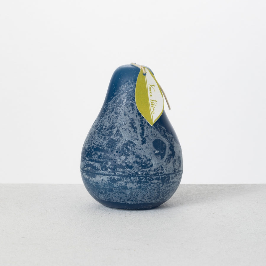 3" x 4" English Blue Timber Pear Candle