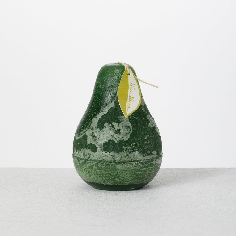 3" x 4" Holly Timber Pear Candle
