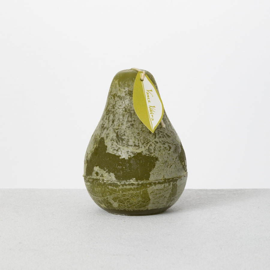 3" x 4" Moss Timber Pear Candle