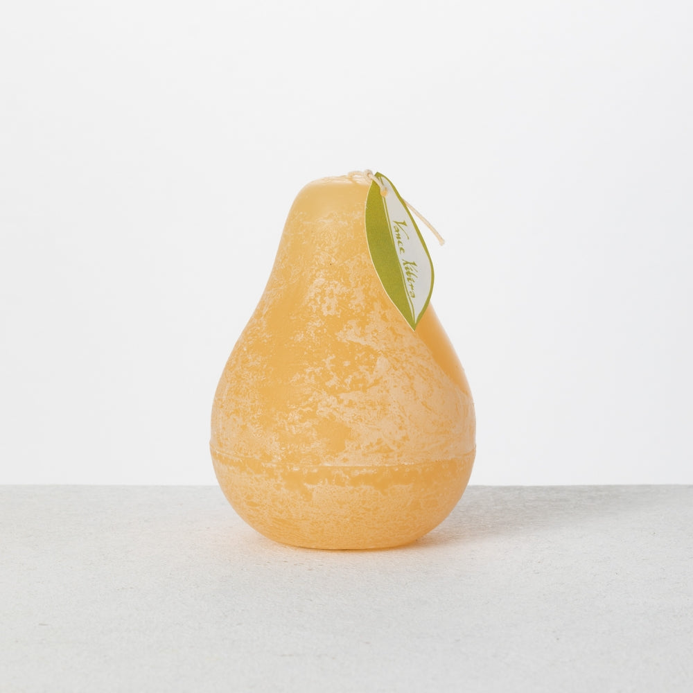 3" x 4" Sand Timber Pear Candle