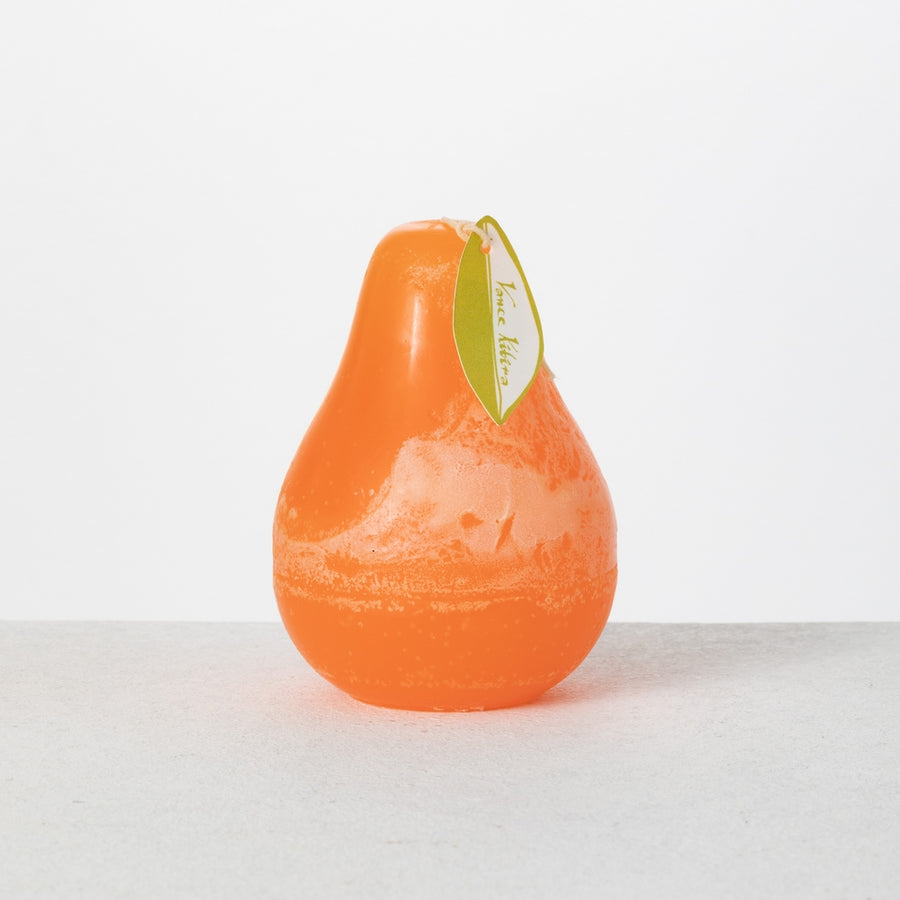 3" x 4" Tangerine Timber Pear Candle