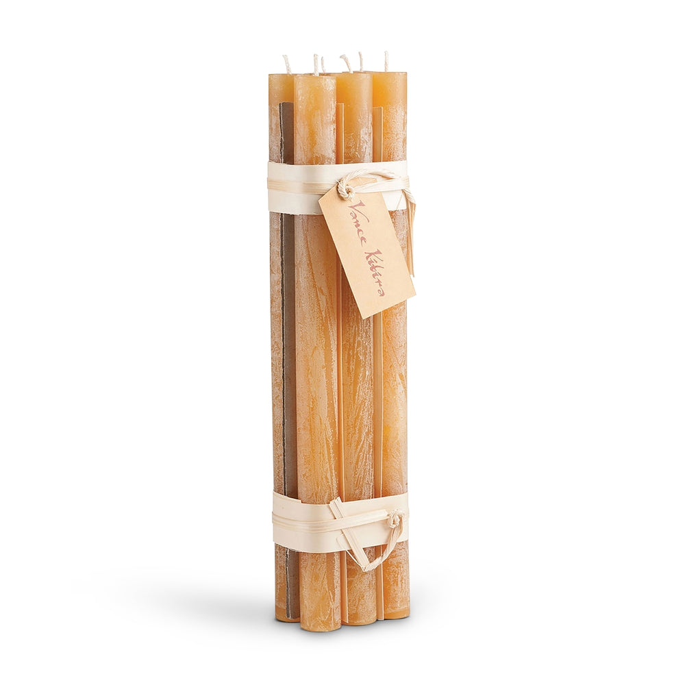 12" Brown Sugar Timber Taper Candle Bundle